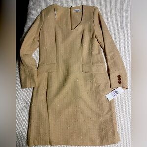 Elegant dress. Thick fabric